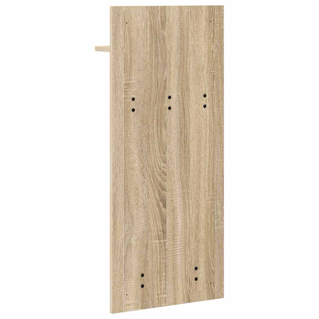 Vješalica za kapute na zidu Zidne Sonoma hrast 40 x 10 x 90 cm