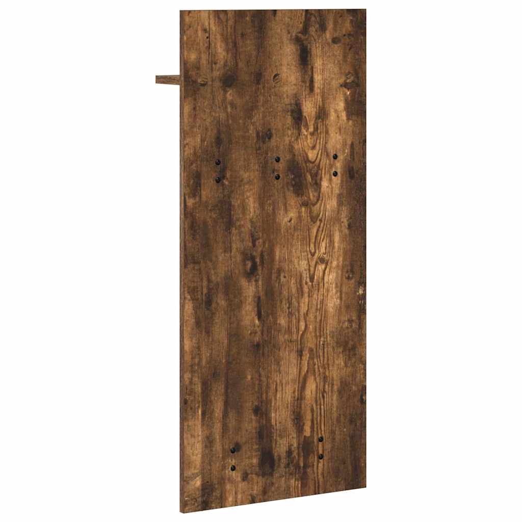 Vješalica za kapute na zidu Dimljeni hrast 40 x 10 x 90 cm