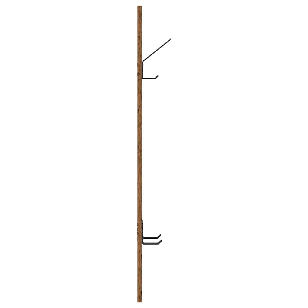 Vješalica za kapute na zidu Zidne Staro drvo 20 x 1,5 x 100 cm