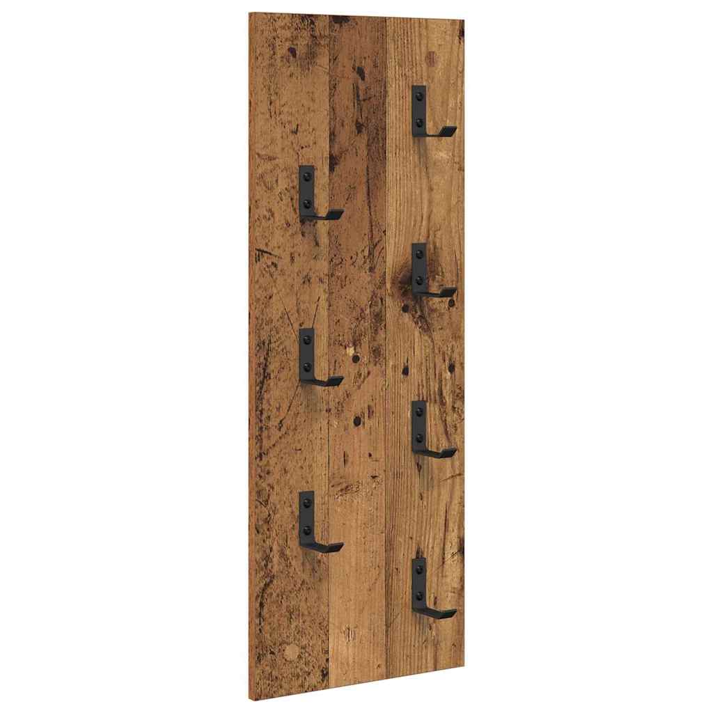 Vješalica za kapute na zidu Zidne Staro drvo 30 x 1,5 x 80 cm