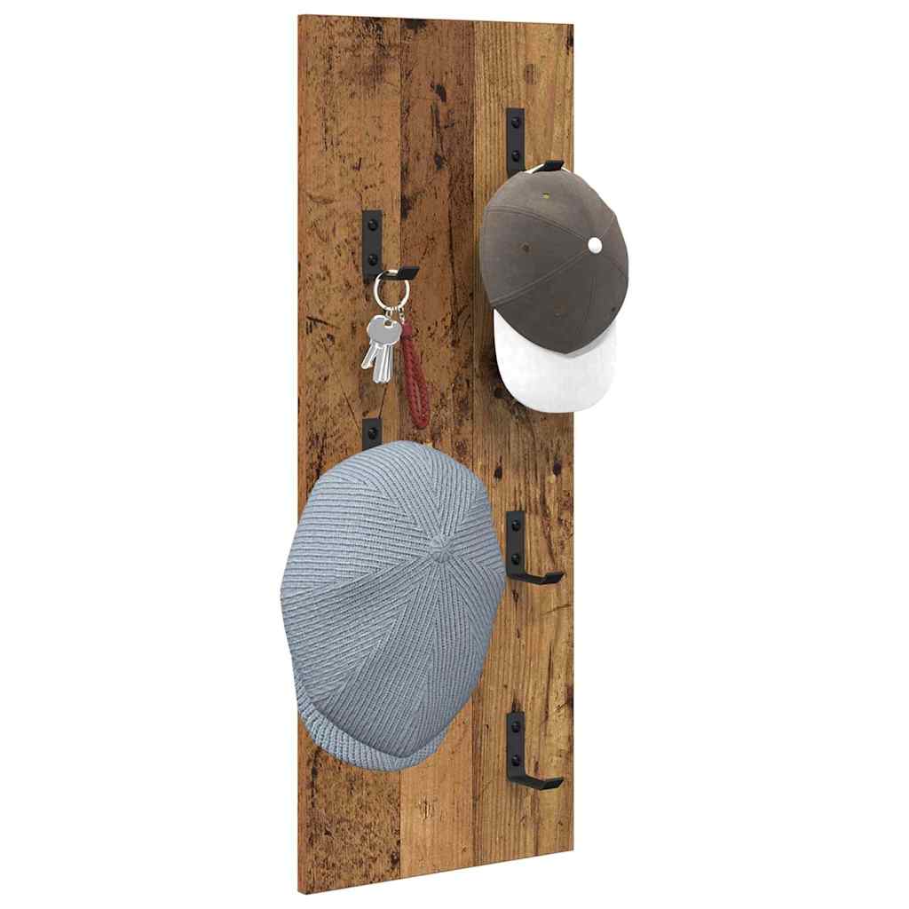 Vješalica za kapute na zidu Zidne Staro drvo 30 x 1,5 x 80 cm