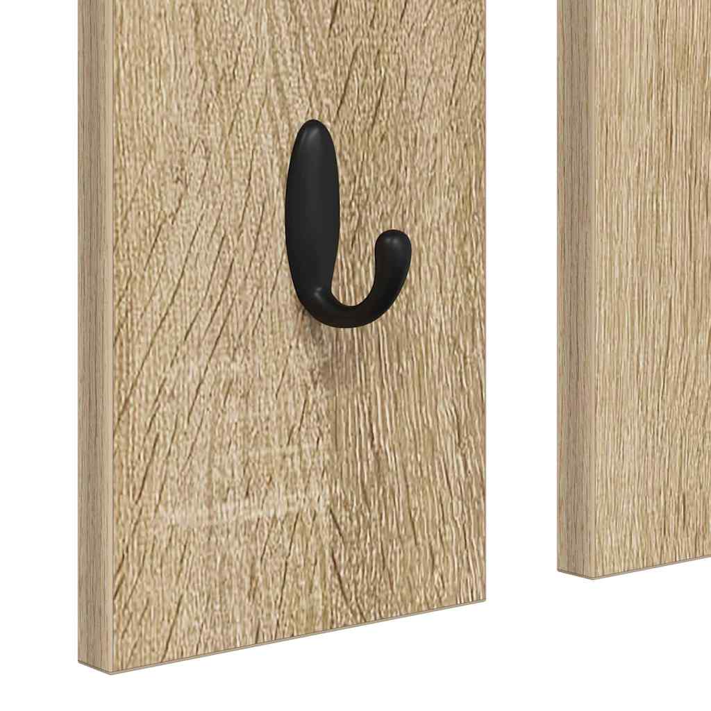 Vješalica za kapute na zidu Zidne sonoma hrast 84 x 10 x 80 cm