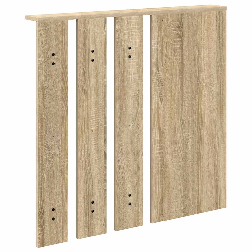 Vješalica za kapute na zidu Zidne sonoma hrast 84 x 10 x 80 cm
