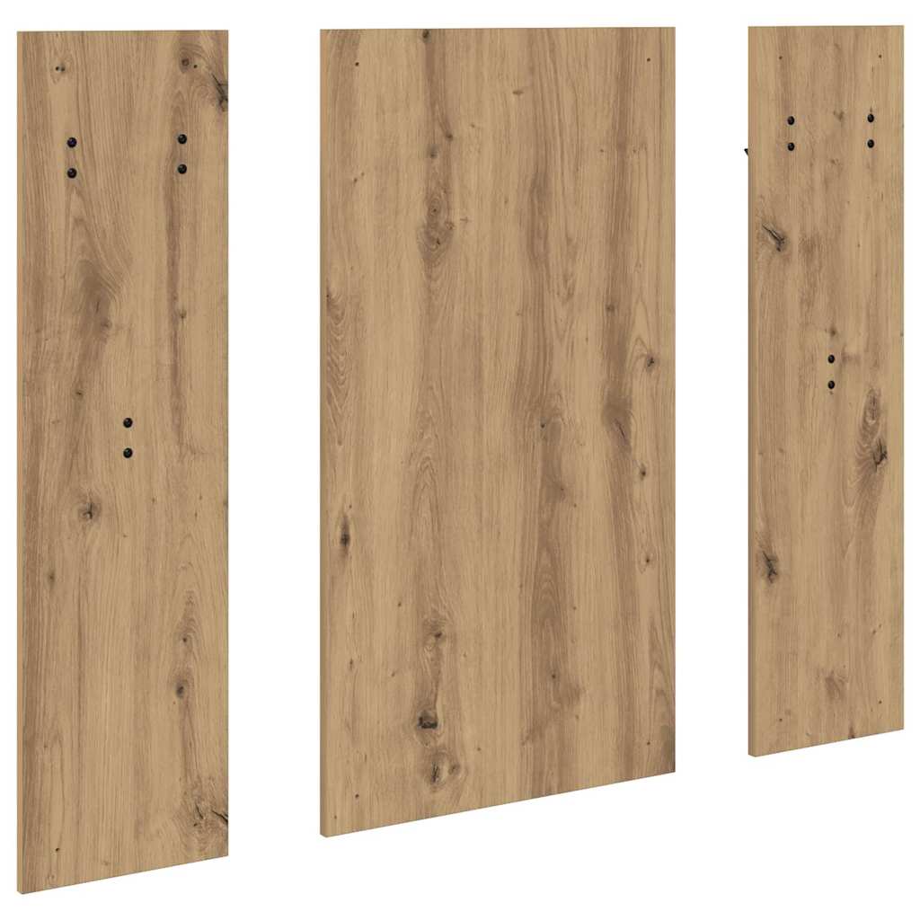 Vješalica za kapute na zidu Umjetnički hrast 96 x 1,5 x 90 cm