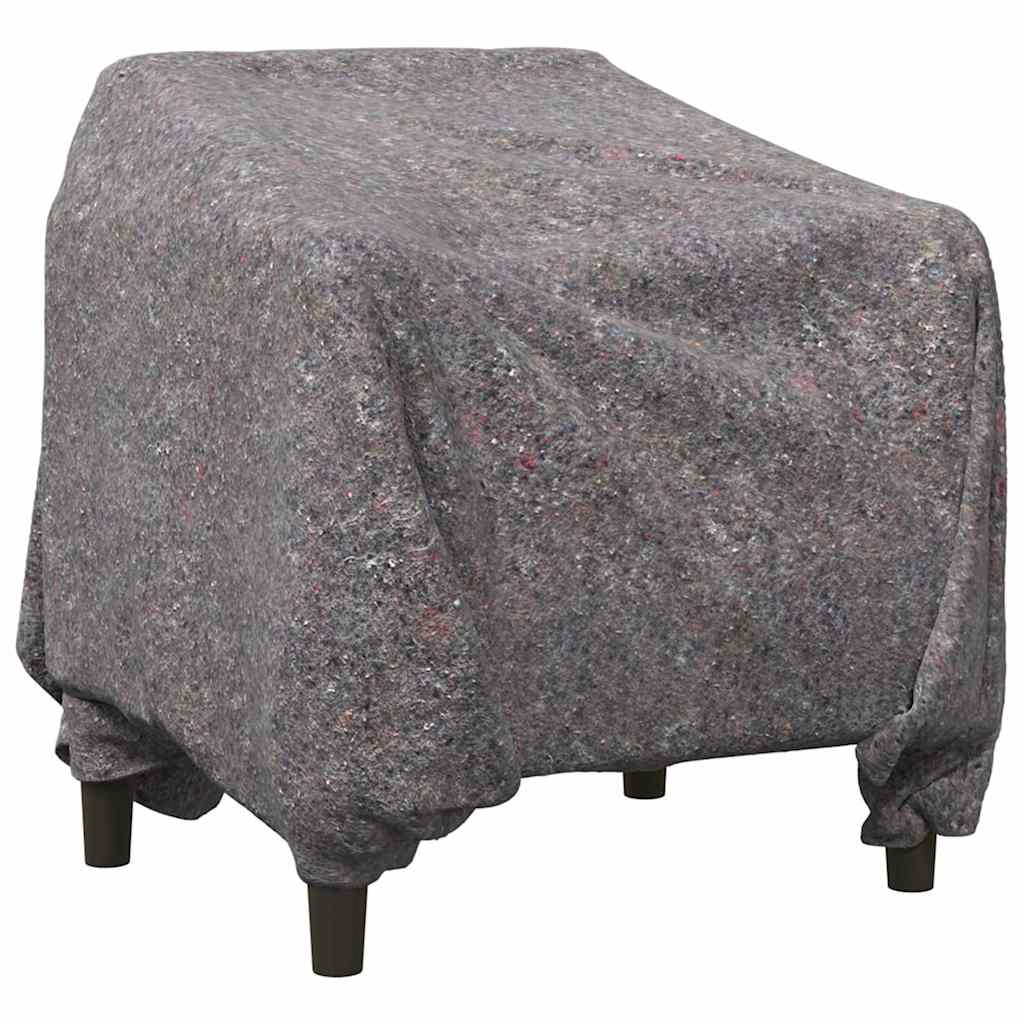 Pokrivači za selidbu 25 pcs Siva 150 x 200 cm tkanina