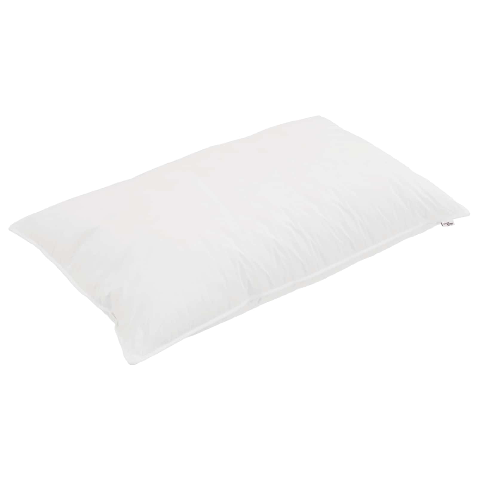 Poplun s jastukom 3 pcs Bijelo Mikrofibra