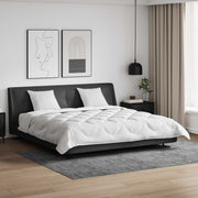 Duvet s jastucima s jastukom 3 pcs Bijelo Mikrovlakna