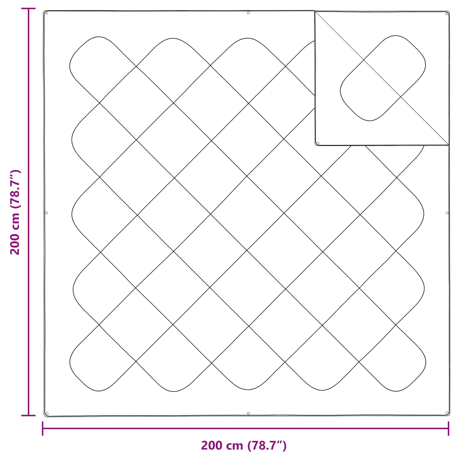 Duvet s jastucima s jastukom 3 pcs Bijelo Mikrovlakna