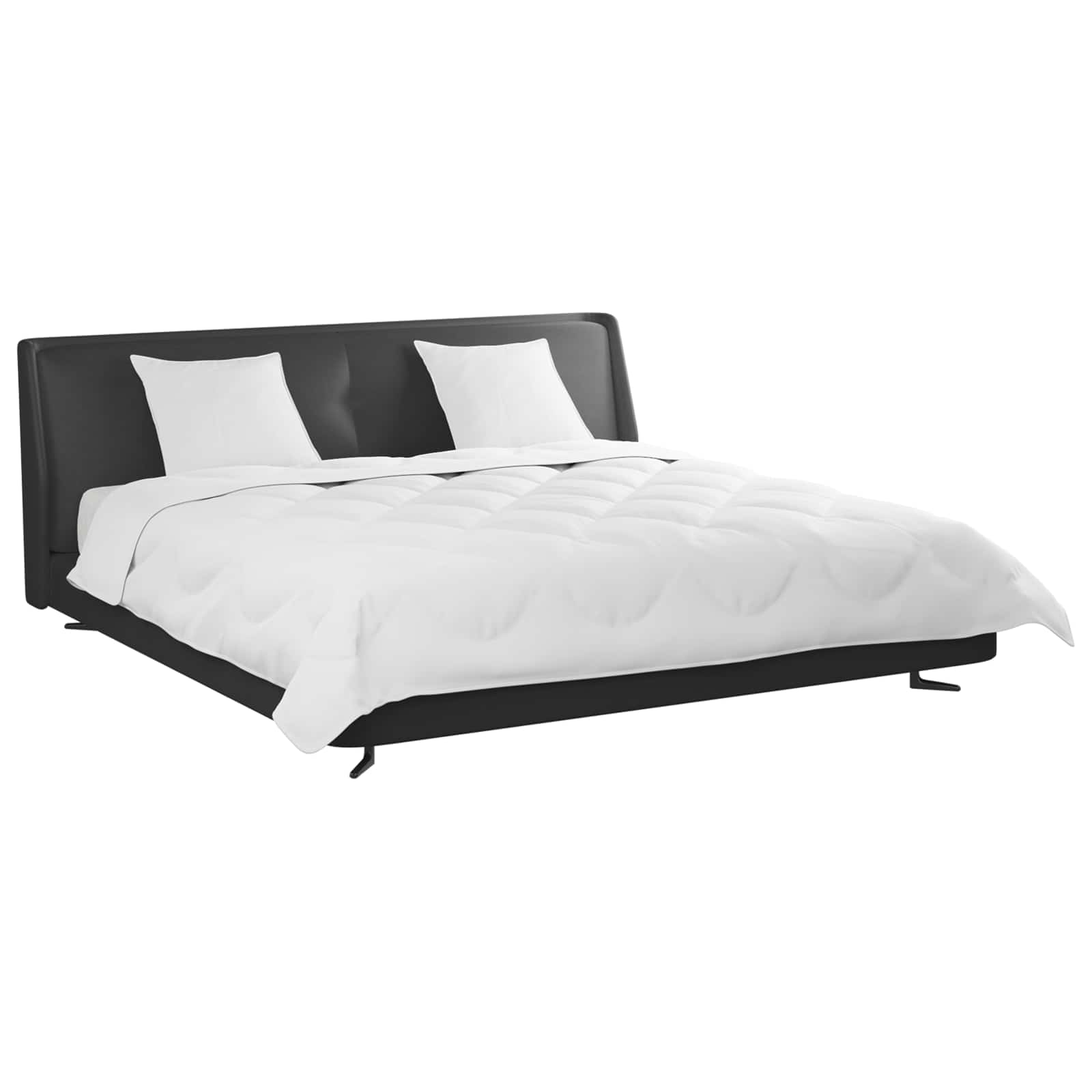 Duvet s jastucima s jastukom 3 pcs Bijelo Mikrovlakna
