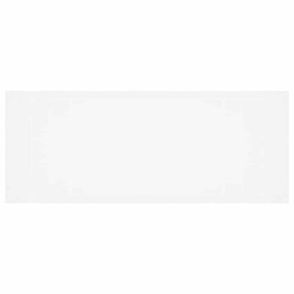 Stol za vrt Bijelo 250 x 100 x 73 cm poliratan