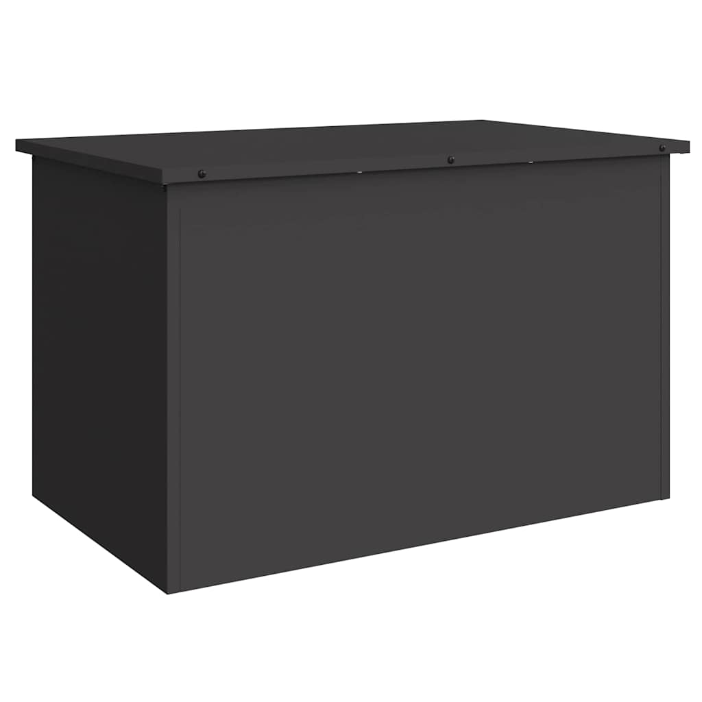 Vanjska kutija za spremanje Crna 80 x 50,5 x 50 cm Čelik