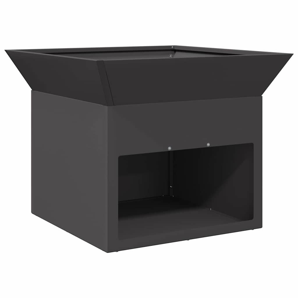 Kamin Crna 50 x 50 x 40 cm Čelik