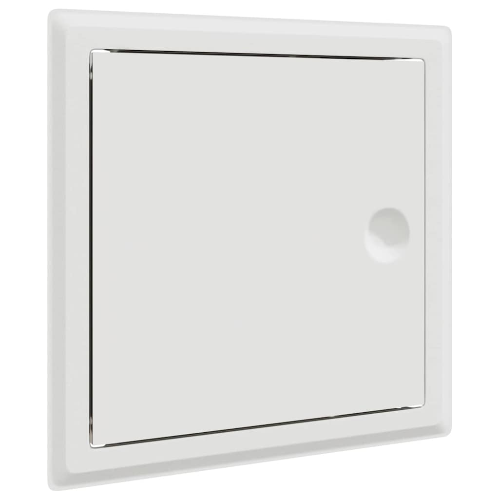 Pristupna ploča 2 pcs Bijelo 23 x 23 x 3 cm Čelik