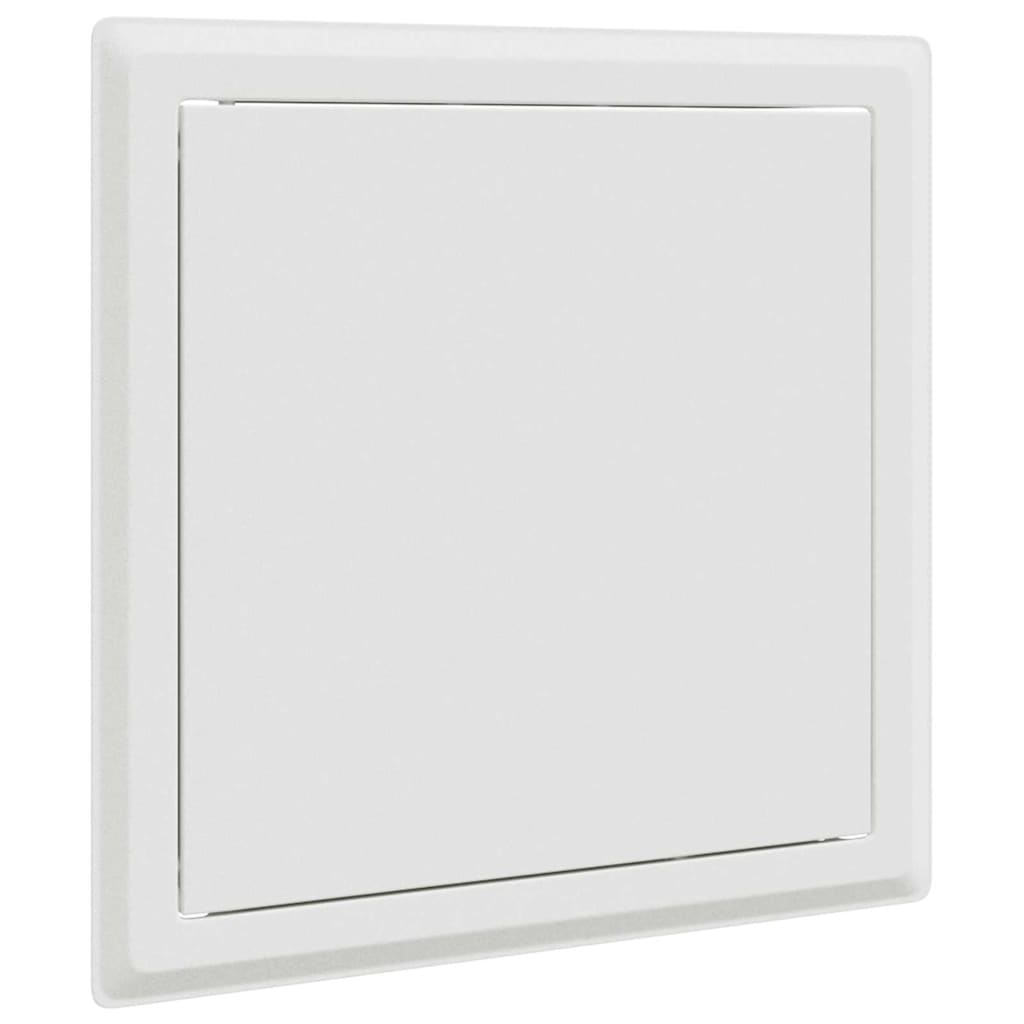 Pristupna ploča 2 pcs Bijelo 23 x 23 x 3 cm Čelik