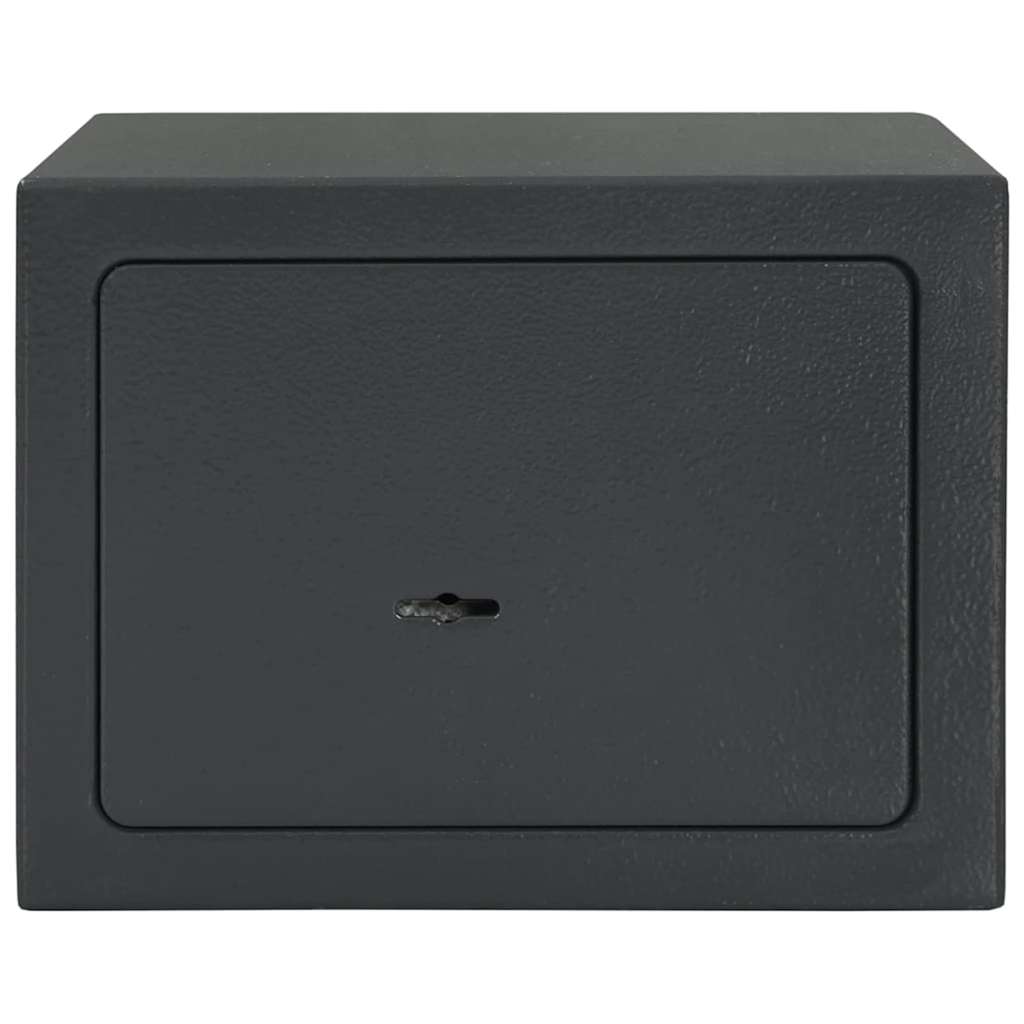Sigurnosna kasa Tamno siva 23 x 17 x 17 cm Čelik