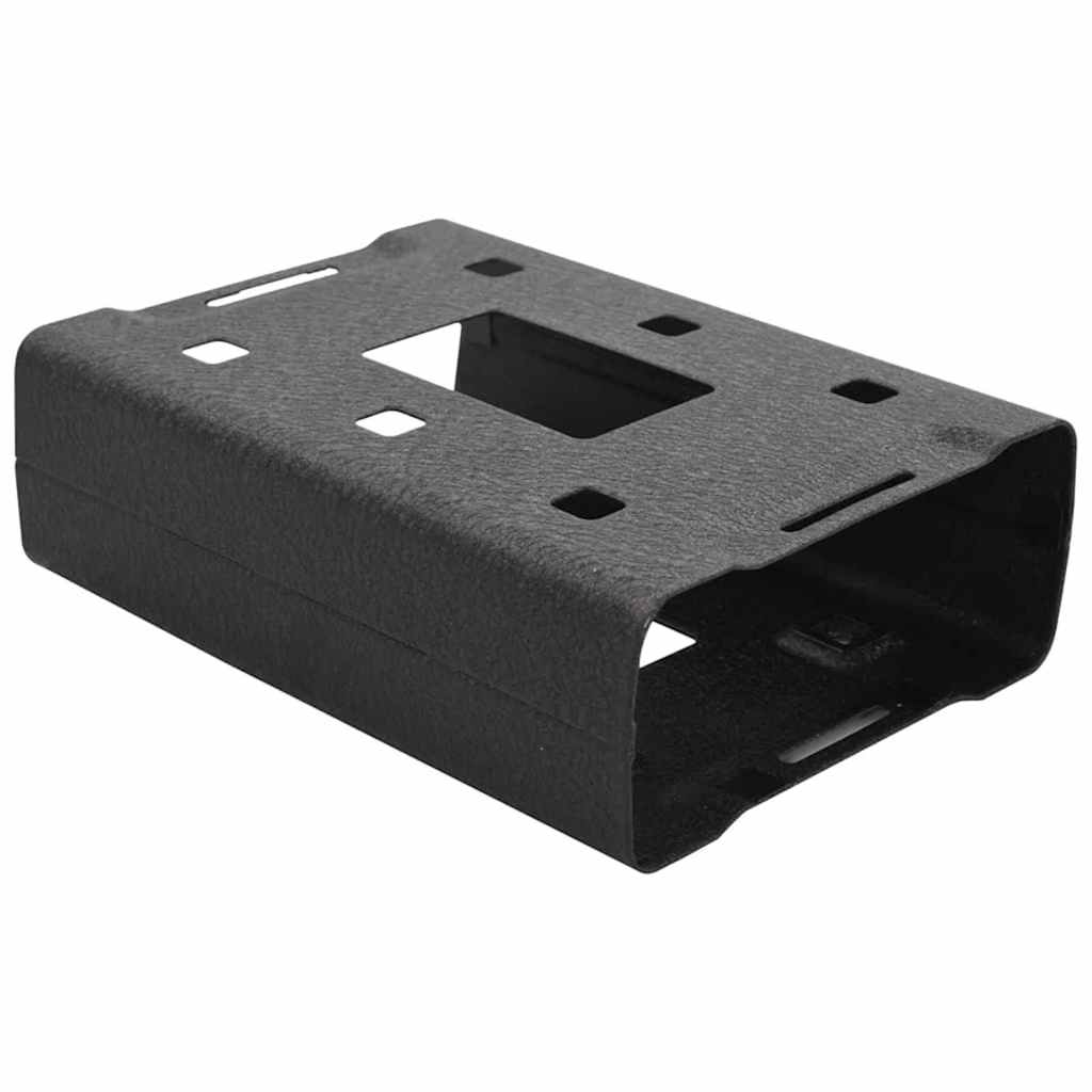 Auto sef s zaključavanjem Crna 22 x 16 x 7 cm Čelik
