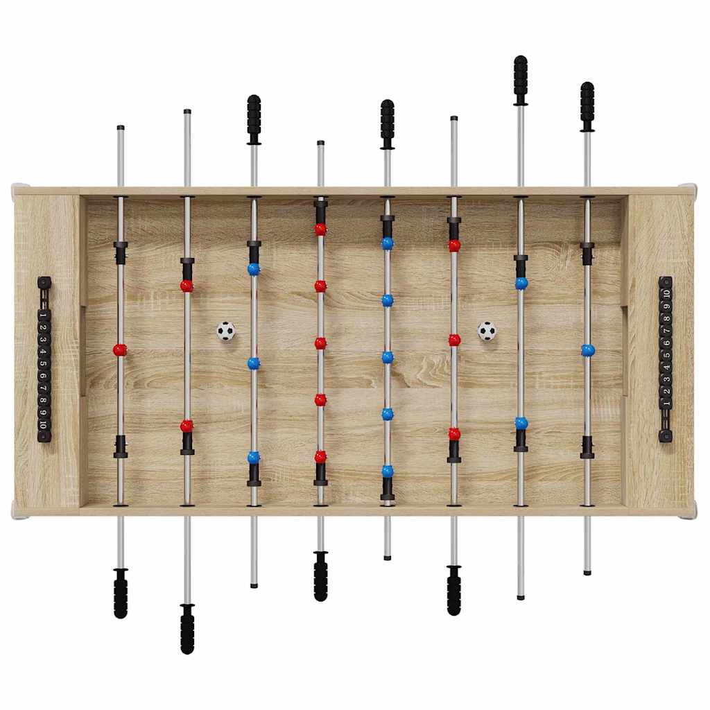 Fuzbal Stol Sonoma hrast 125 x 60,5 x 80 cm Konstruirano drvo