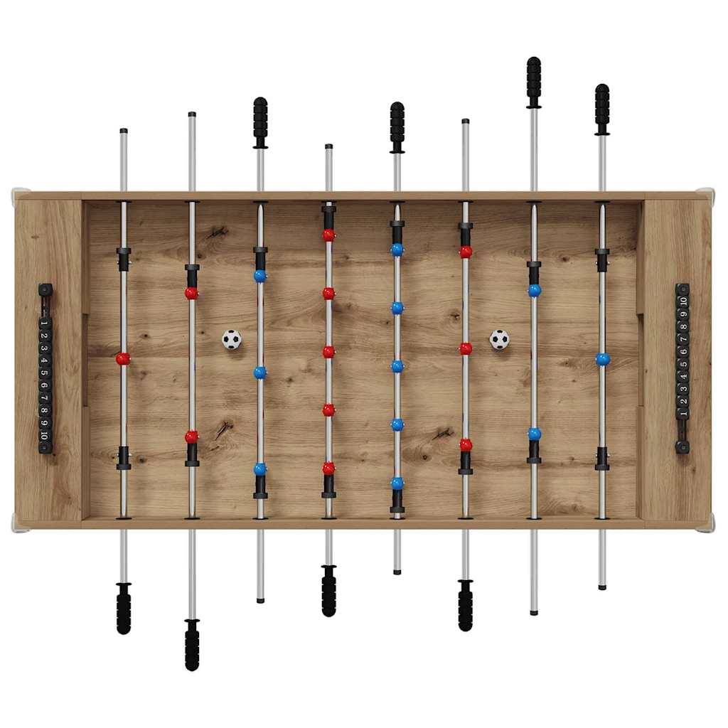 Fuzbal Stol Zanatski Hrast 125 x 60,5 x 80 cm Konstruirano drvo