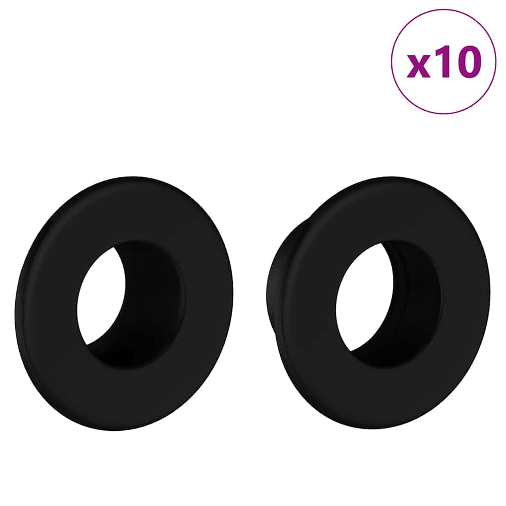 Stoperi za stolni nogomet 10 pcs Crna 3 x 3 x 1,4 cm HIPS