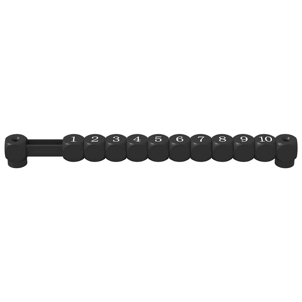 Kontrasti za nogometnu stolicu 2 pcs Crna 30 x 2,2 x 2,9 cm