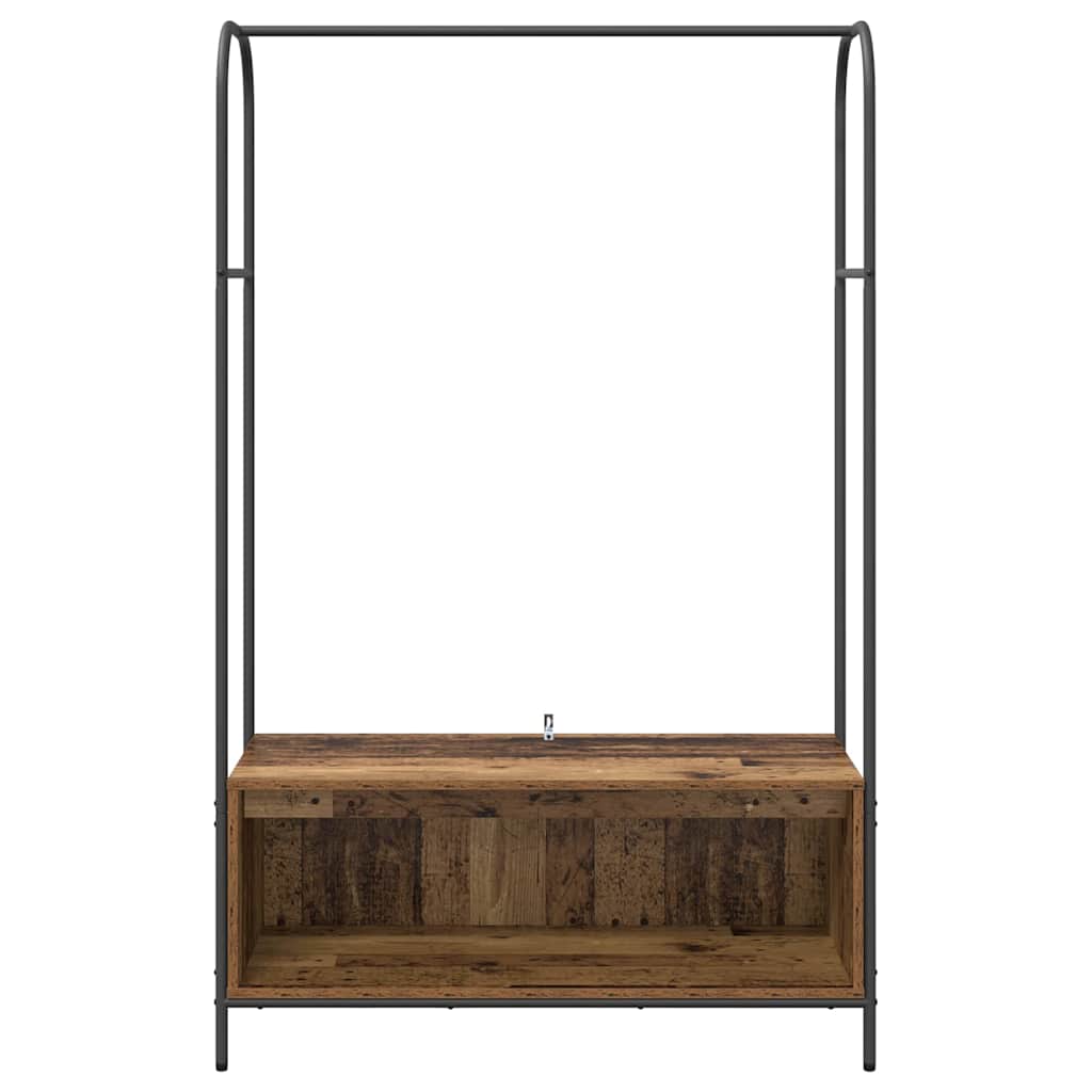 Stalak za odjeću Smeđi hrast 100 x 44 x 160 cm