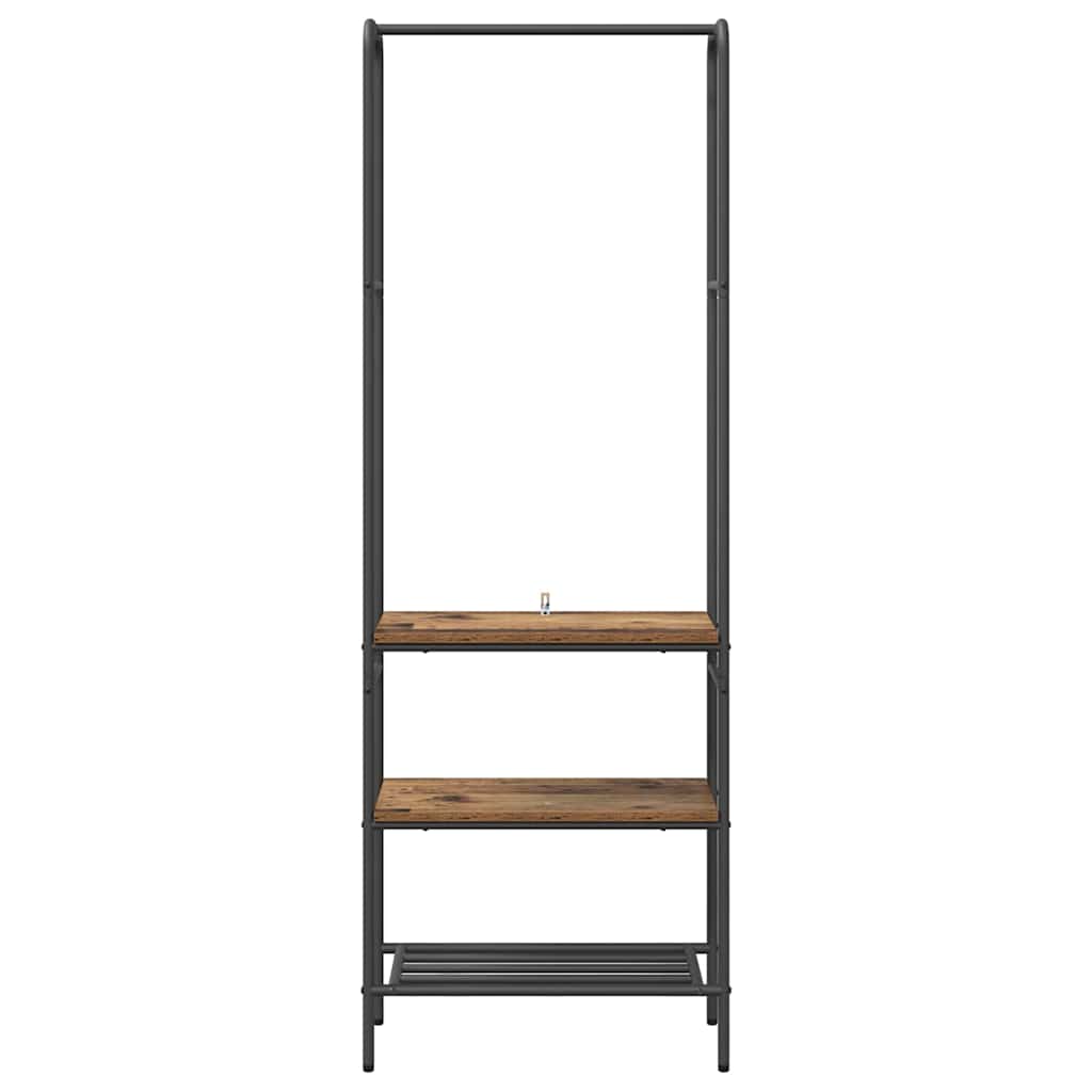Stalak za odjeću Staro drvo 60 x 30 x 171 cm Konstruirano drvo