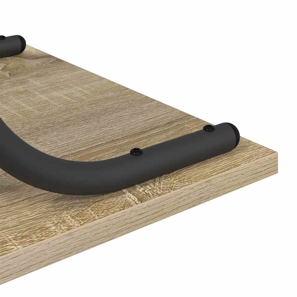 Konzolna stolica s policom Sonoma hrast 101 x 35 x 80,5 cm