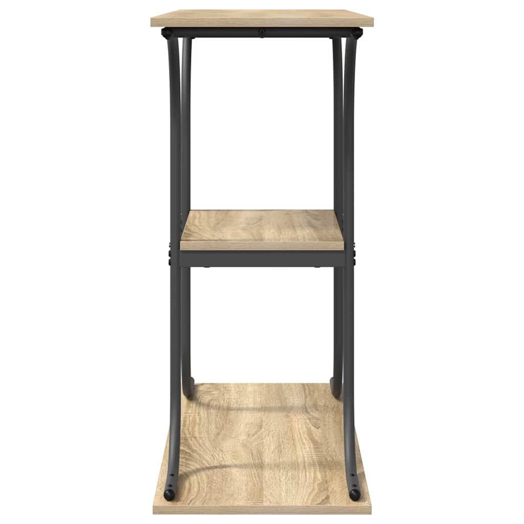 Konzolna stolica s policom Sonoma hrast 101 x 35 x 80,5 cm