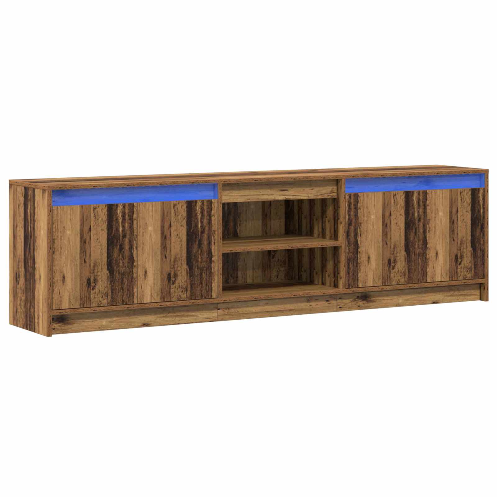 TV Jedinice 2 pcs Smeđa 180 x 34 x 50 cm Konstruirano drvo