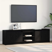 TV Jedinice 2 pcs Crna 180 x 34 x 50 cm Konstruirano drvo