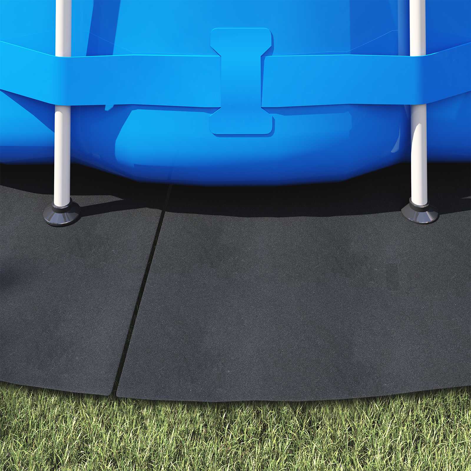 Podni sheet za bazen Crna Ø 428 cm Neslojno platno
