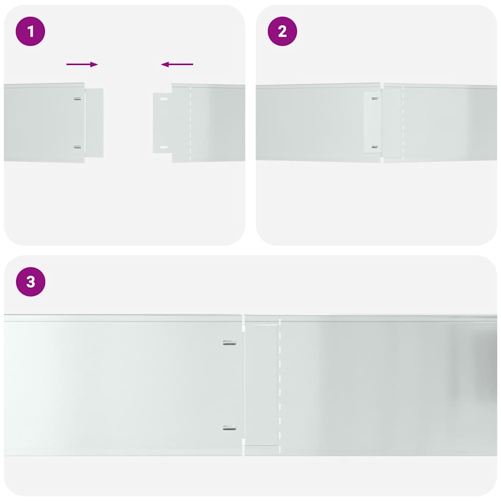 Rubnjaci za travnjak 10 pcs Srebrno 100 x 25 x 0,07 cm