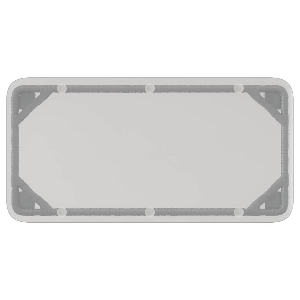 Set vrtnih namještaja 4 pcs Crna i antracit poliratan