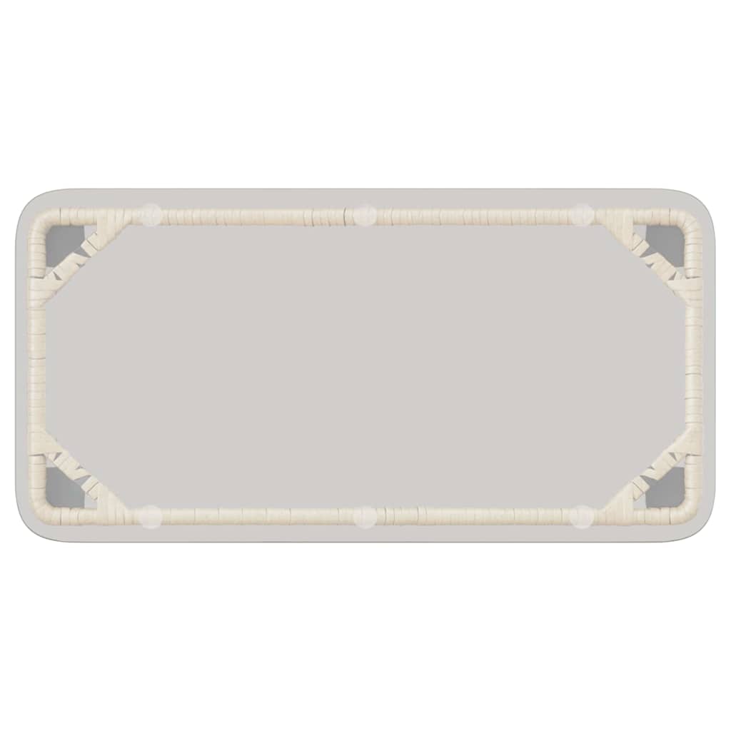 Set vrtnih namještaja 4 pcs Crna i antracit poliratan