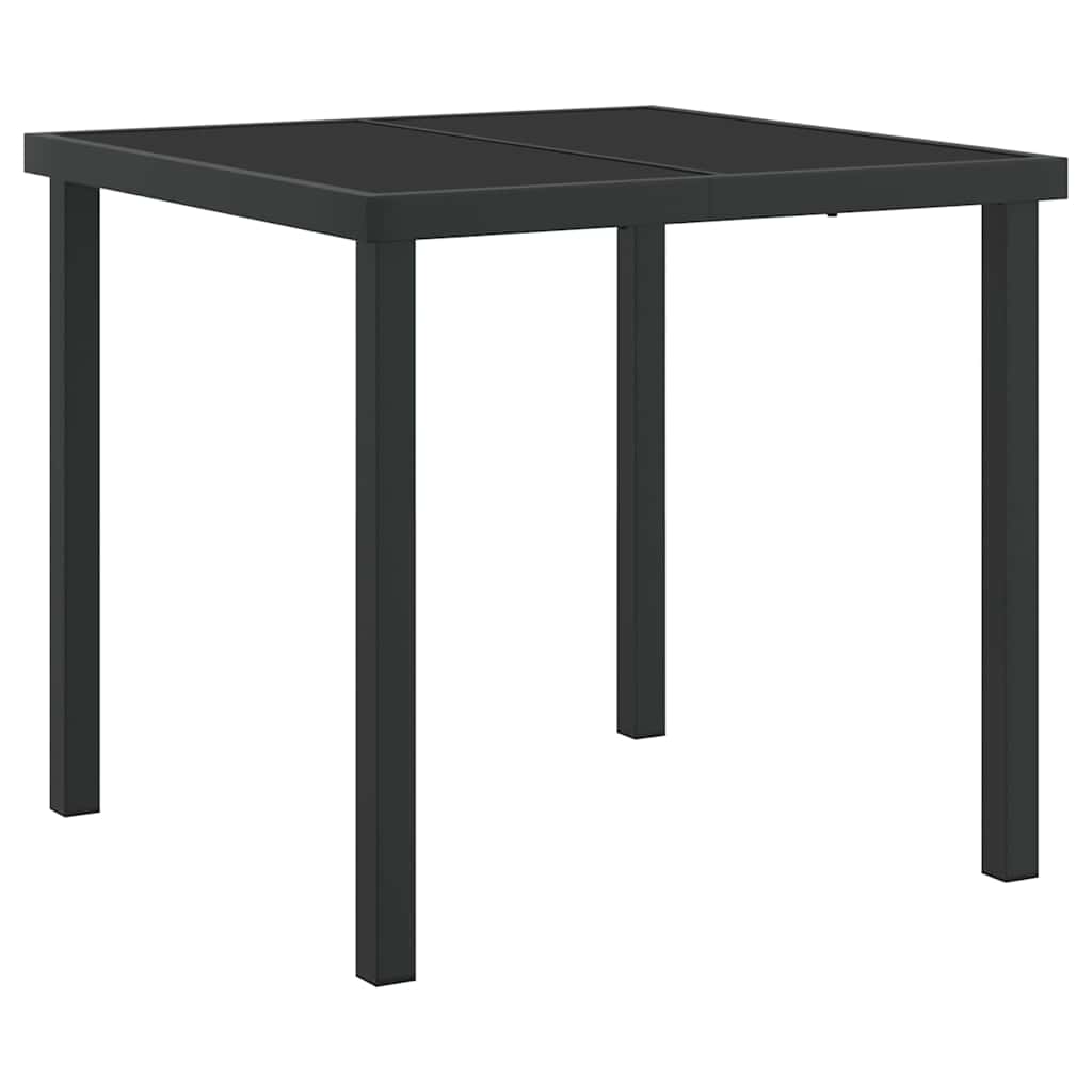 Set stola i stolica s jastukom 5 pcs Siva PE ratan