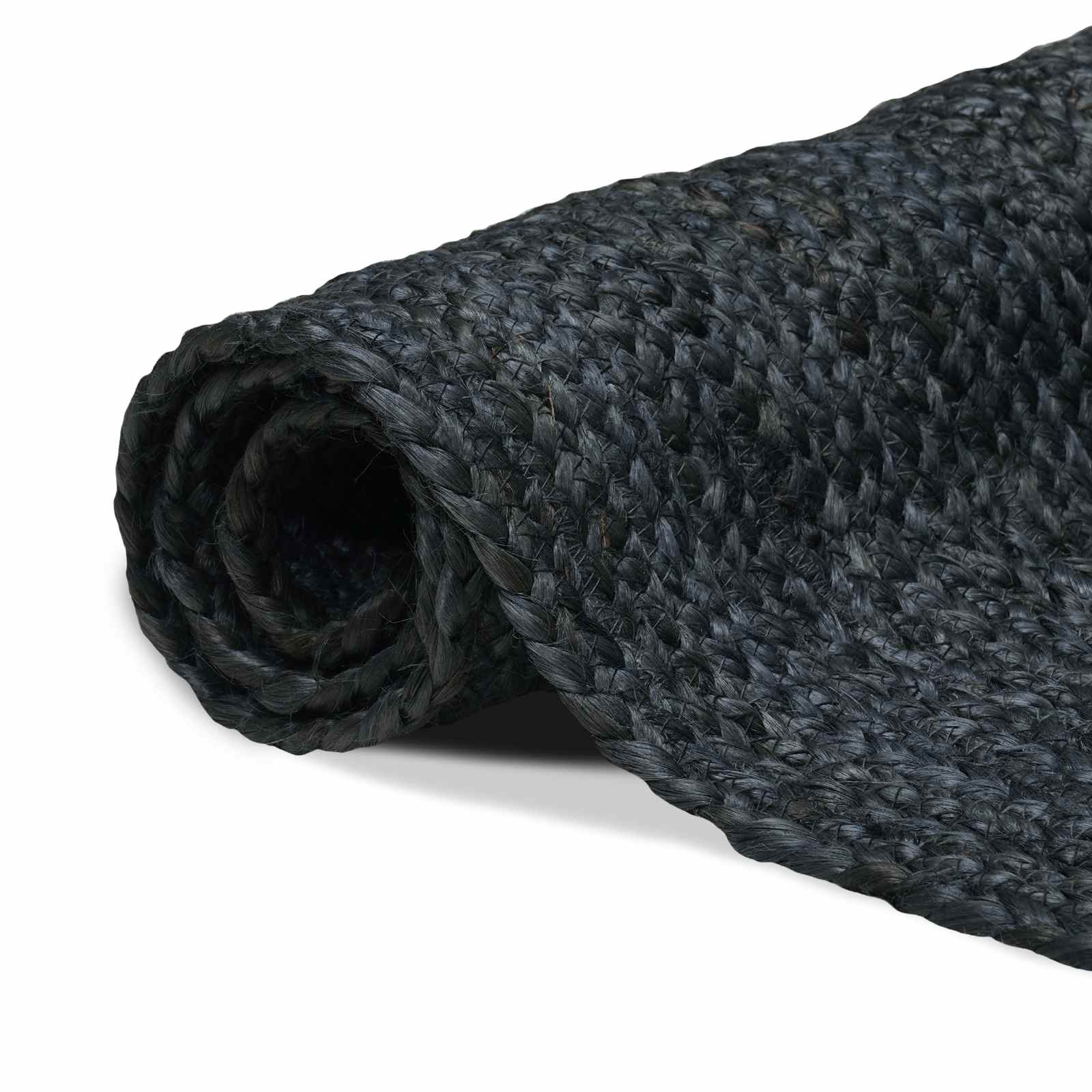 Tepisi za područja Pravokutni Tamnosiva 60 x 110 cm Juta
