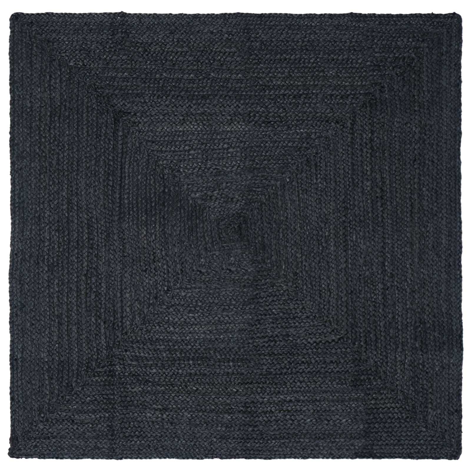 Tepisi za područja Pravokutni Tamnosiva 120 x 120 cm Juta