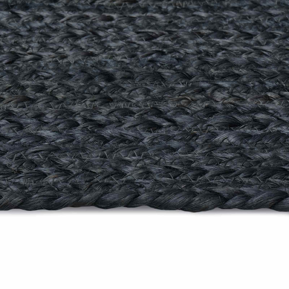 Tepisi za područja Četvrtasti Tamnosiva 240 x 240 cm Juta