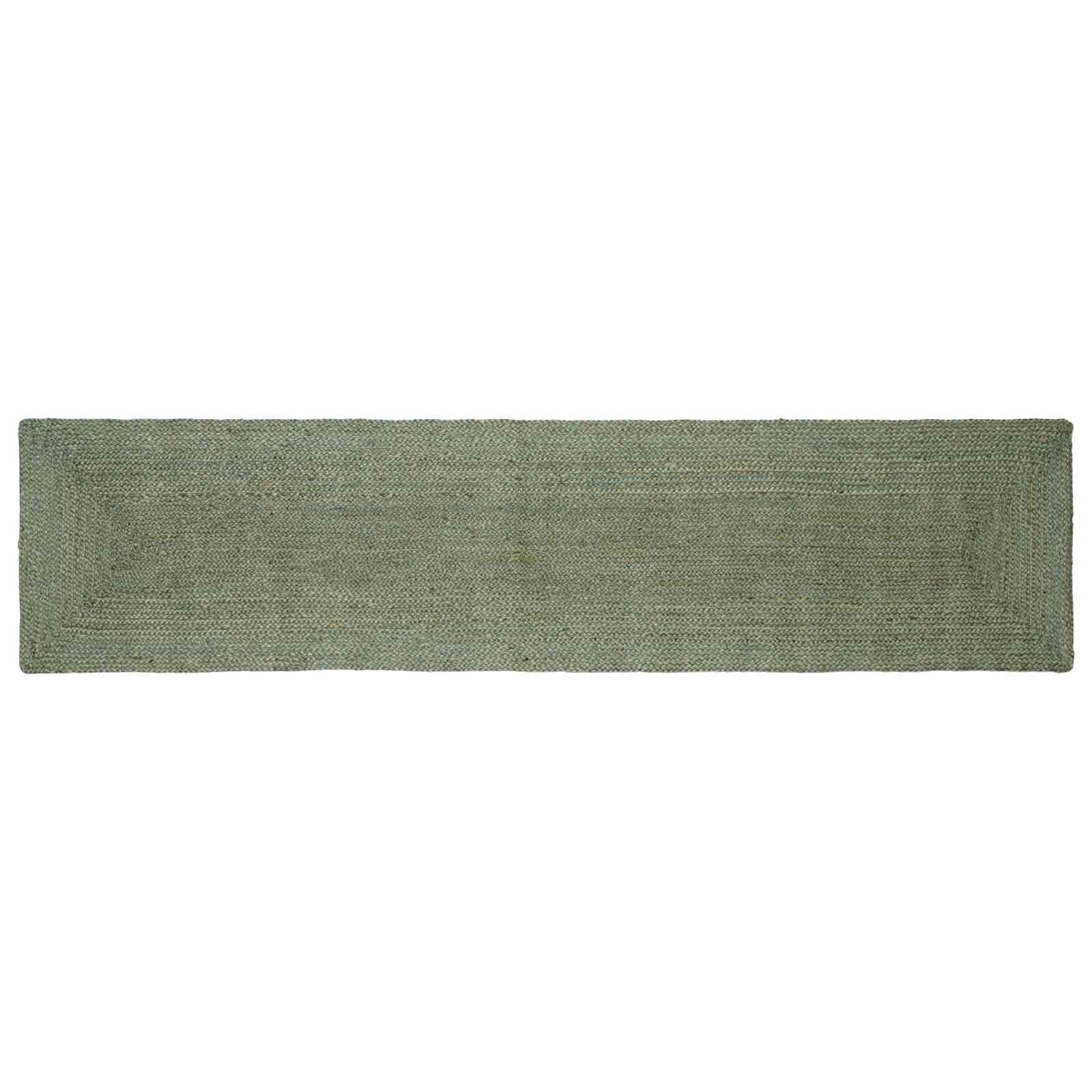 Tepisi za područja Pravokutni Maslinastozelena 60 x 250 cm Juta