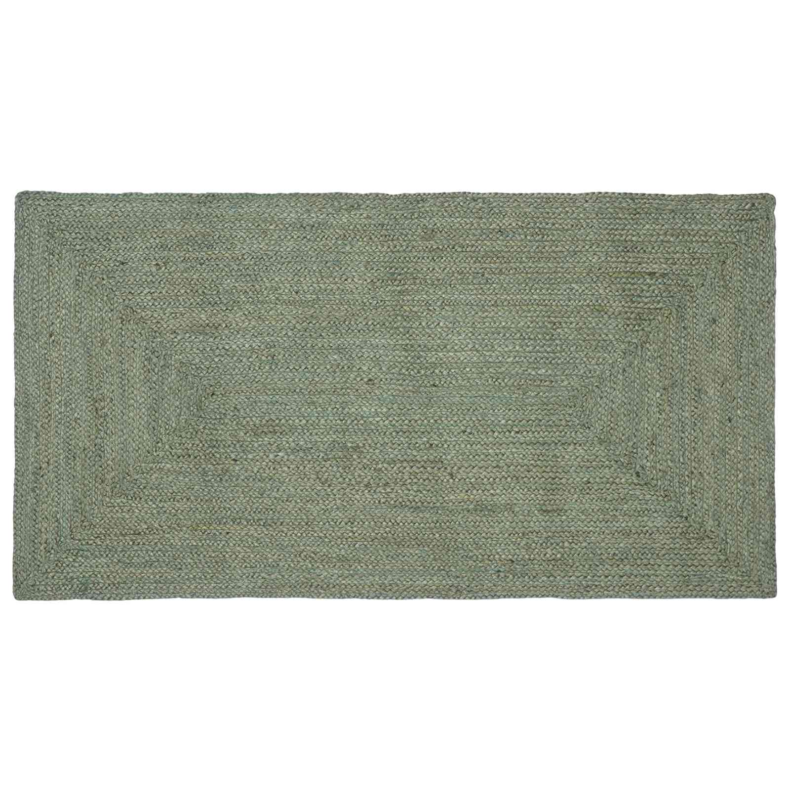 Tepisi za područja Pravokutni Maslinastozelena 80 x 150 cm Juta