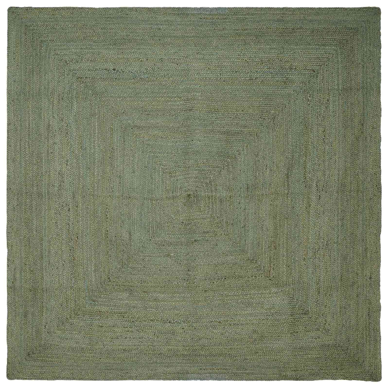 Tepisi za područja Četvrtasti Maslinastozelena 240 x 240 cm