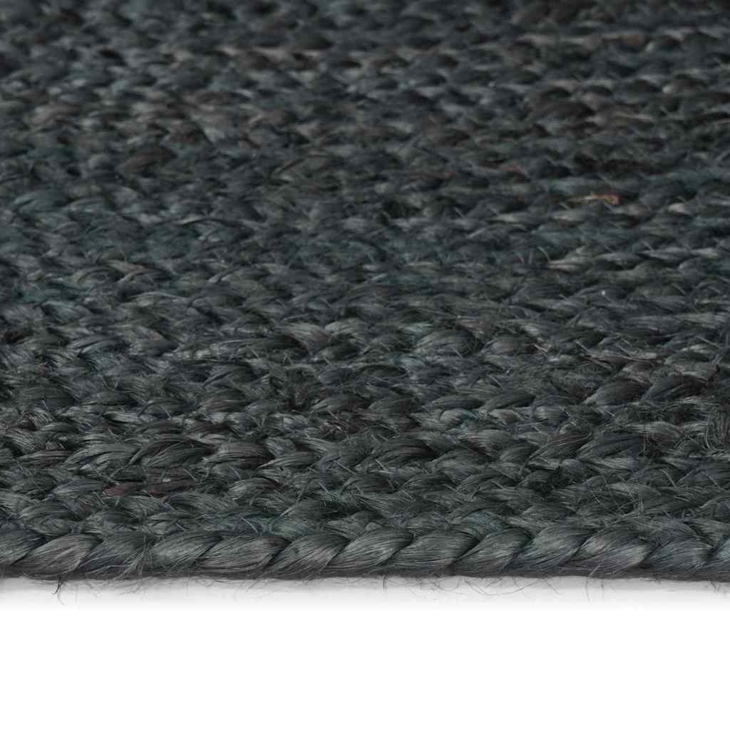 Tepisi za područja Tamnosiva 80 x 150 cm Juta