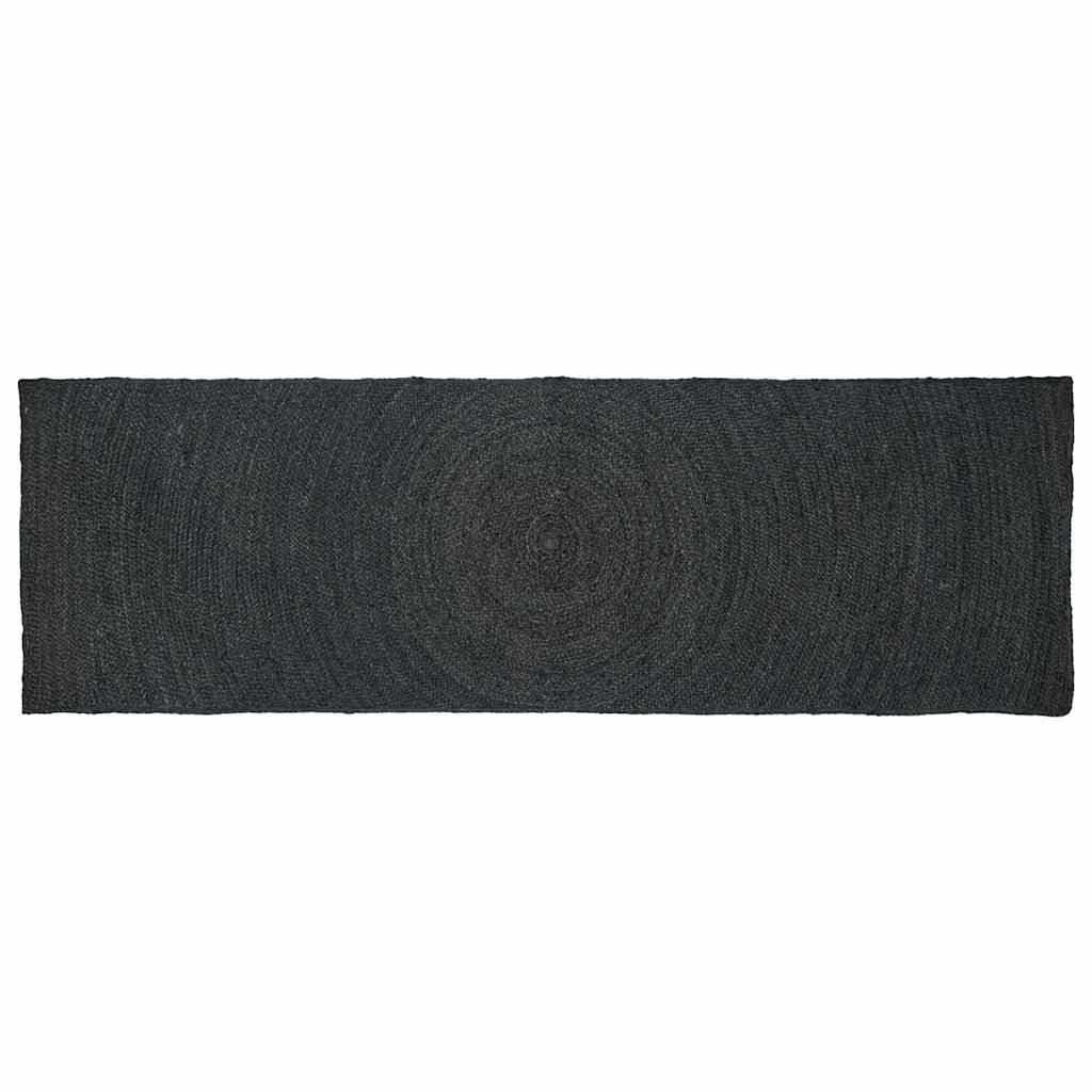 Tepisi za područja Tamnosiva 80 x 250 cm Juta