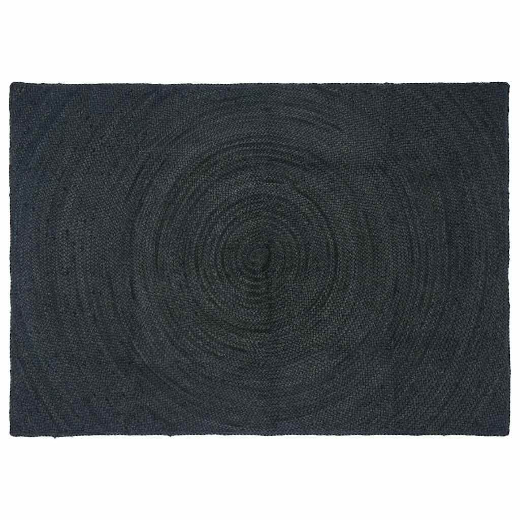 Tepisi za područja Tamnosiva 120 x 170 cm Juta