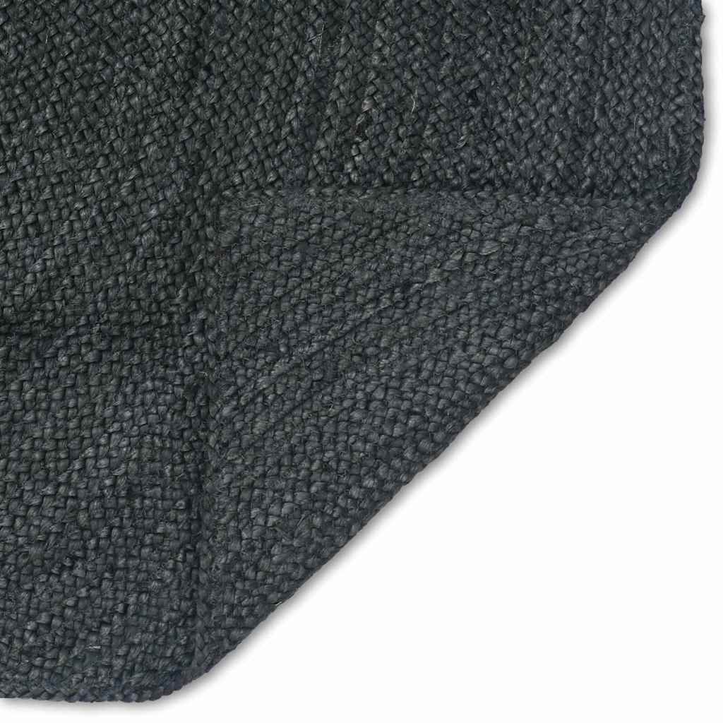 Tepisi za područja Tamnosiva 140 x 200 cm Juta