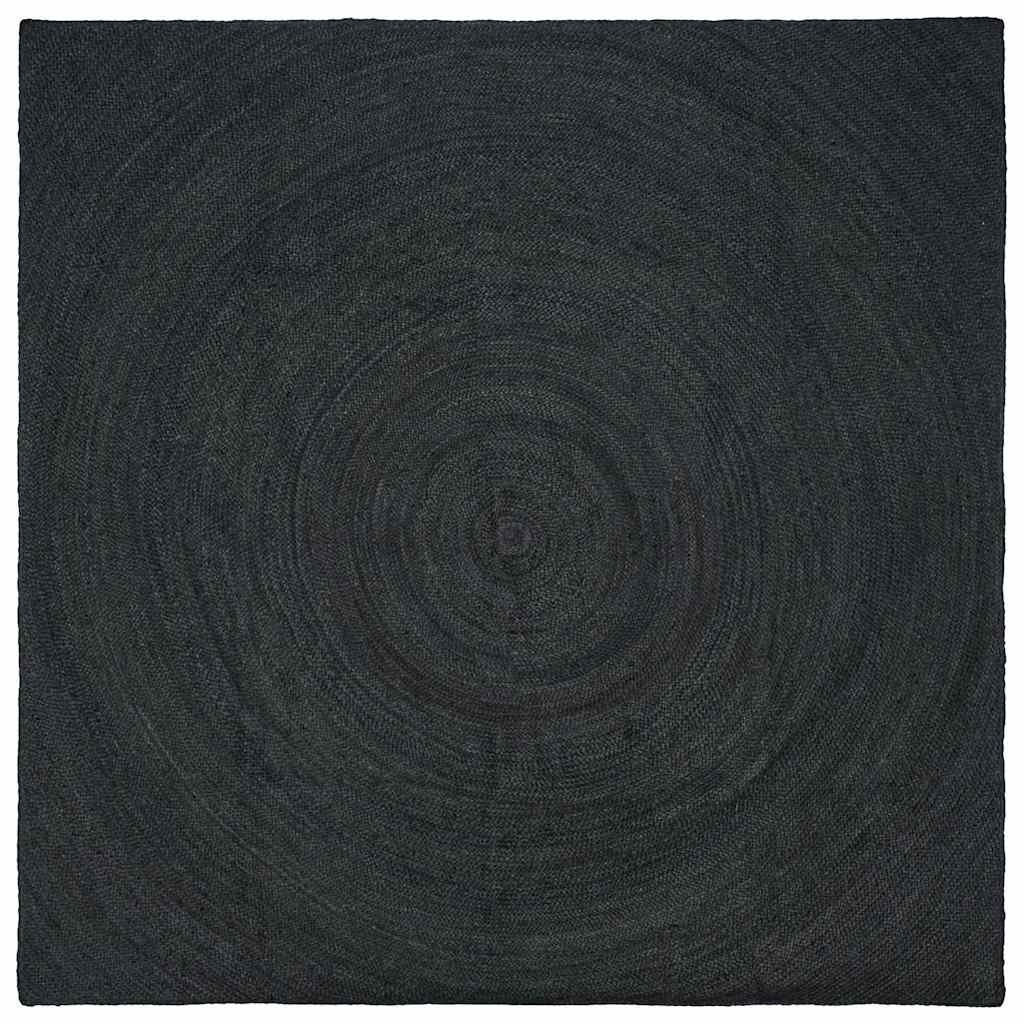 Tepisi za područja Tamnosiva 200 x 200 cm Juta