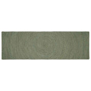 Tepisi za područja Maslinastozelena 80 x 300 cm Juta