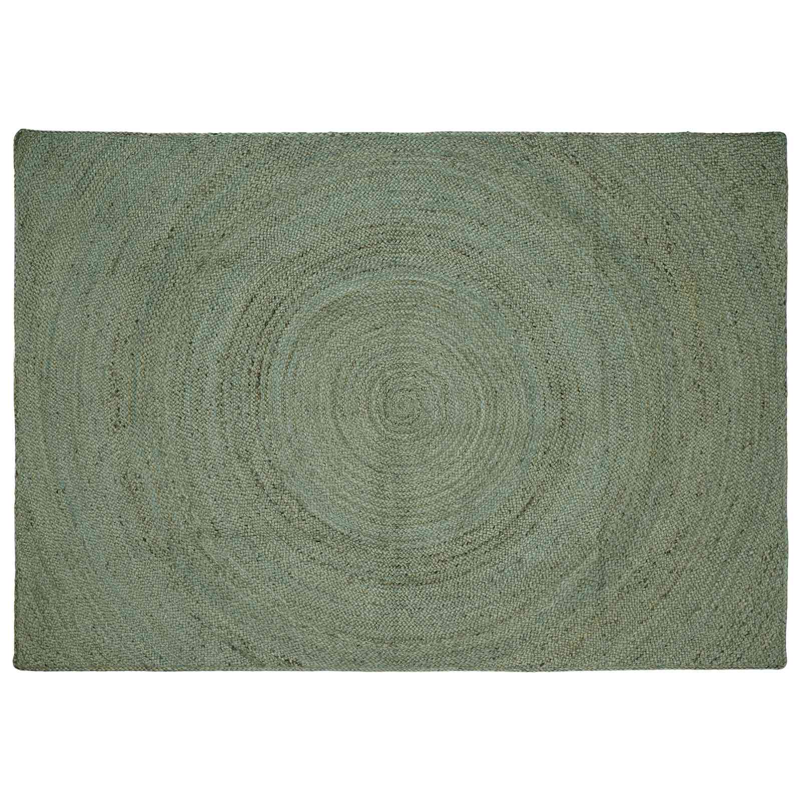 Tepisi za područja Maslinastozelena 160 x 230 cm Juta