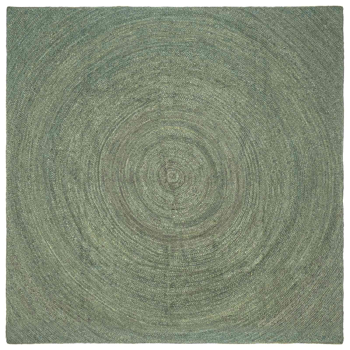 Tepisi za područja Maslinastozelena 240 x 240 cm Juta