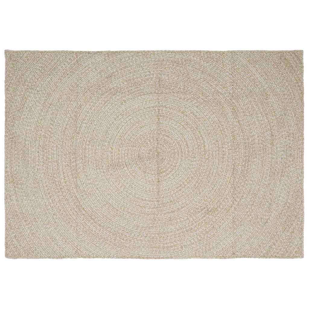 Tepisi za područja Prirodna i bijela 200 x 290 cm Juta